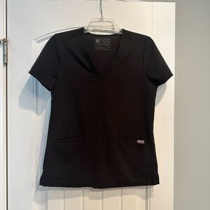 FIGS Black Women's Top